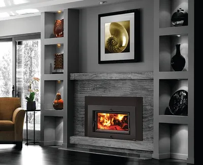 Lopi Flush Wood Medium Hybrid Fyre