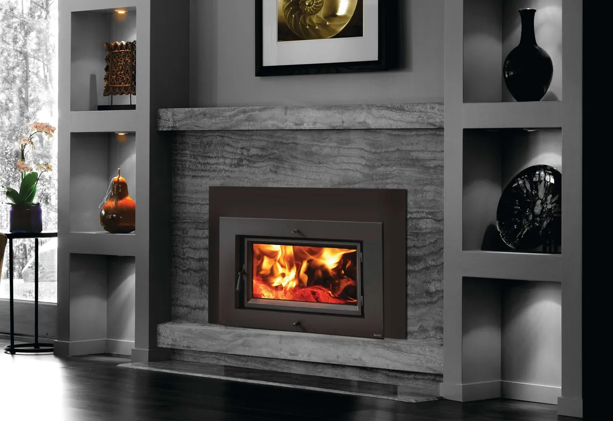 Lopi Flush Wood Large Hybrid-Fyre