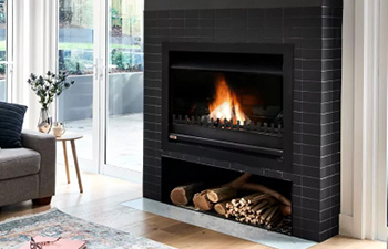Open fireplaces