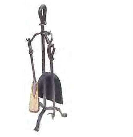 Firetool Set: Hand Forged (3 Pce)