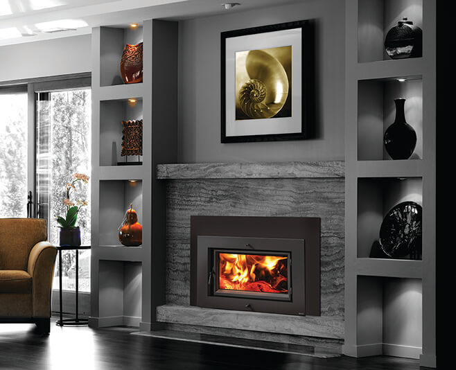 Lopi Flush Wood Medium Hybrid Fyre